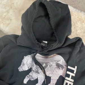 Men’s North Face Bear Design Hoodie